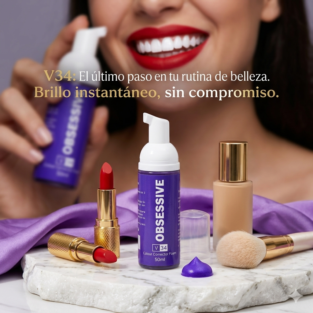 Corrector Dental Blanqueador Obsessive V34™ - Una Sonrisa más Luminosa
