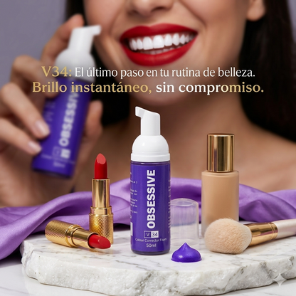 Corrector Dental Blanqueador Obsessive V34™ - Una Sonrisa más Luminosa